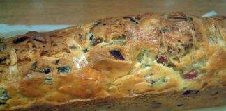 Plumcake di verdure salumi e formaggi