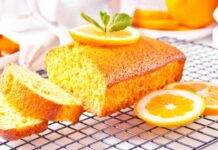 Plumcake soffice e delicato al profumo d'arancia per una pausa senza sensi di colpa