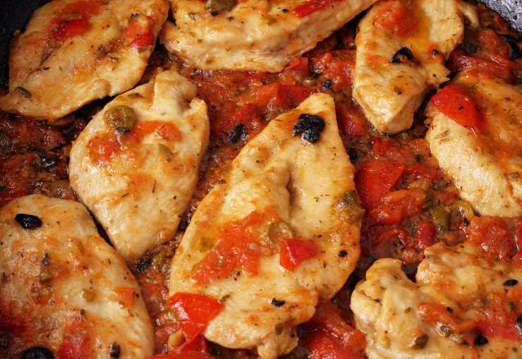 Pollo alla mediterranea di Benedetta Rossi