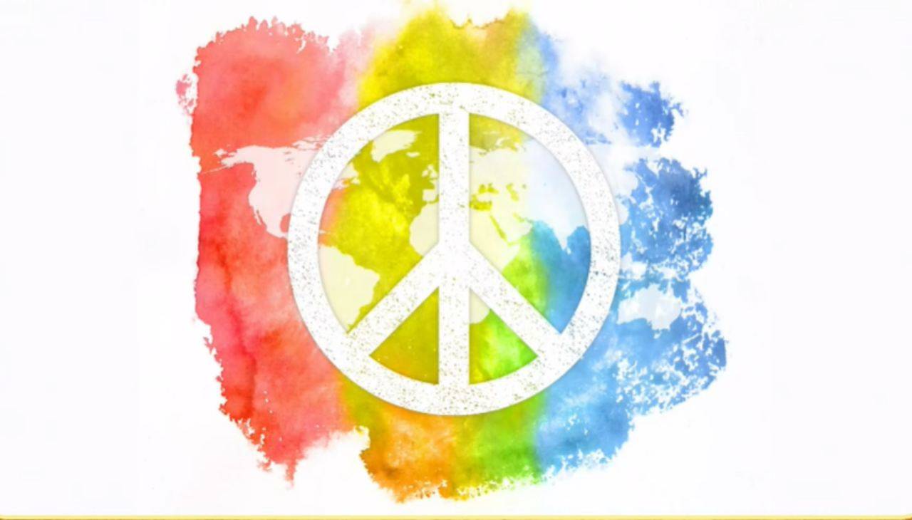 Simbolo di Pace universale. Foto di È sempre Mezzogiorno