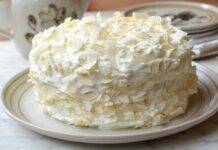 Torta foresta bianca