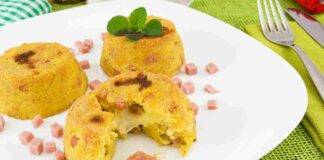 Tortini di patate con salmone affumicato e besciamella