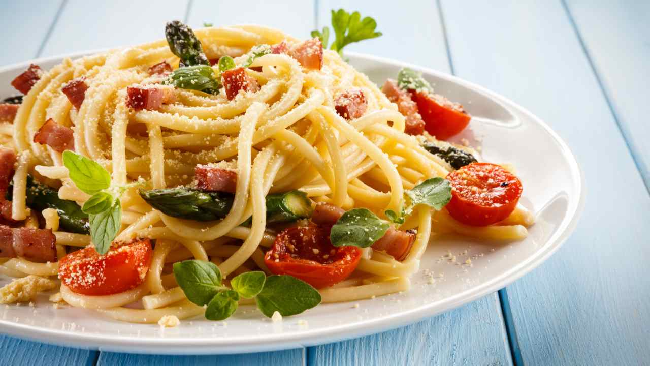 Un connubio di ingredienti che rendono a dir poco squisiti gli spaghetti
