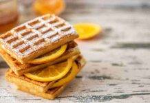 Waffles arancia e limone
