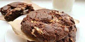 biscotti al nesquik e cioccolato bianco