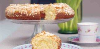 ciambellone con granella di zucchero