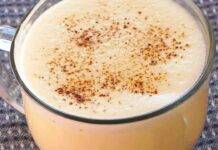 Ancora siamo in tempo per gustare questa incredibile crema pasticcera calda al biscotto dessert caldo al cucchiaio