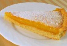 crostata speciale con crema al limone