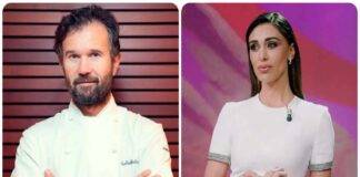 Carlo Cracco e Belen foto - RicettaSprint