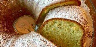 Ciambellone pistacchio e arancia