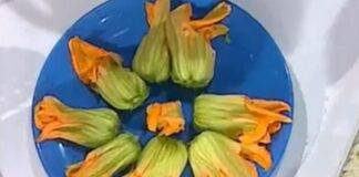 Foto di È sempre mezzogiorno. Fiori di zucca. Spiegazione dello chef Sergio Barzetti