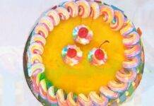 Foto di È sempre mezzogiorno. Torta arcobaleno del maestro pasticcere Sal De Riso