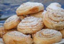 Girelle dolci delicate e con una farcitura cremosa e profumata