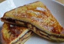 Pan fritto banana e nutella