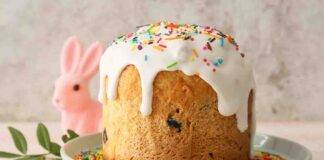 panettone con glassa