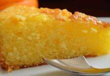 Torta acqua e arancia