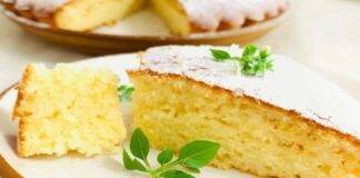 Torta al burro e limone