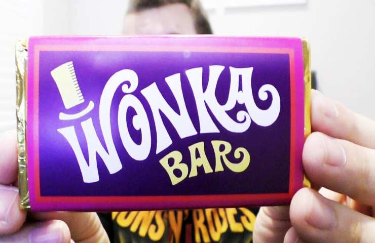 Una tavoletta di cioccolato Wonka Bar Ferrero
