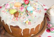 casatiello pasquale dolce con glassa