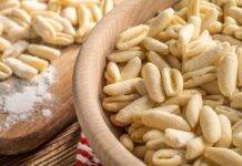 gnocchetti di farina di semola