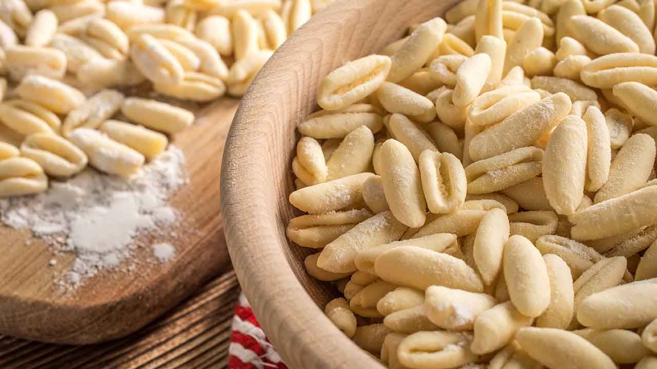 gnocchetti di farina di semola