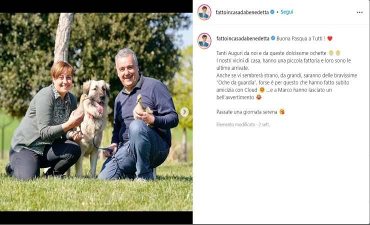 Benedetta Rossi Marco Gentili dieta di coppia - RicettaSprint