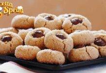 Biscotti 5 minuti alla Nutella ricettasprint