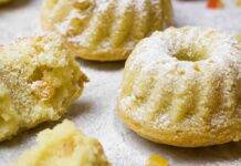 Ciambelline soffici al forno con limone e pistacchio, niente vi sorprenderà di più Ciambelline soffici al forno con limone e pistacchio