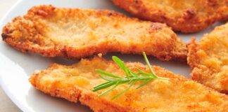 Cotoletta alla milanese al forno. Foto di Ricettasprint