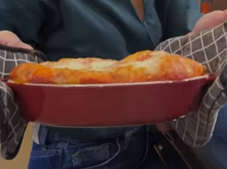 Foto di Benedetta Parodi. Lasagna di pane raffermo di Benedetta Parodi