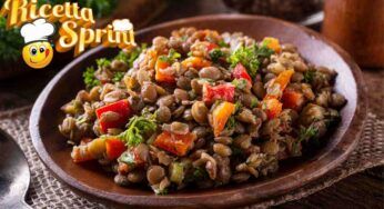 Insalata di lenticchie: un pranzo leggero e fresco ideale per le prime giornate di caldo