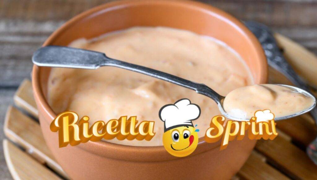 La salsa rosa perfetta buona con