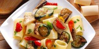 Paccheri con verdure vivacità, leggerezza e gusto in una sola portata