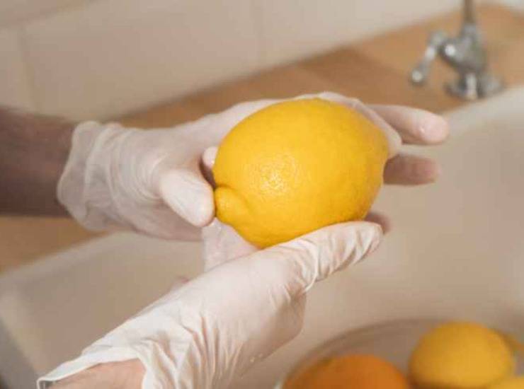 Scorza di limone grattugiata sempre pronta all'uso. Foto di Ricetta Sprint