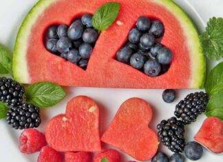 Una bella composizione di frutta