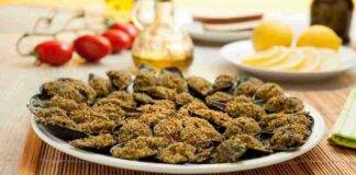 cozze gratinate