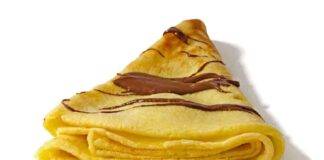 crêpes con la Nutella