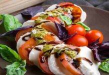 Caprese al pesto