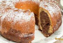 Ciambellone variegato al caffe la colazione dei campioni Ciambellone variegato al caffe la colazione dei campioni