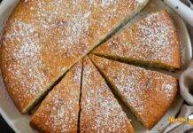 Cocco e acqua per questa torta light buonissima, pronta in pochi minuti