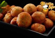 polpette dipatate e prosciutto cotto converdure