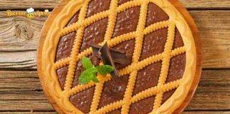 Crostata bigusto, friabile e farcita con tanta crema alla nutella