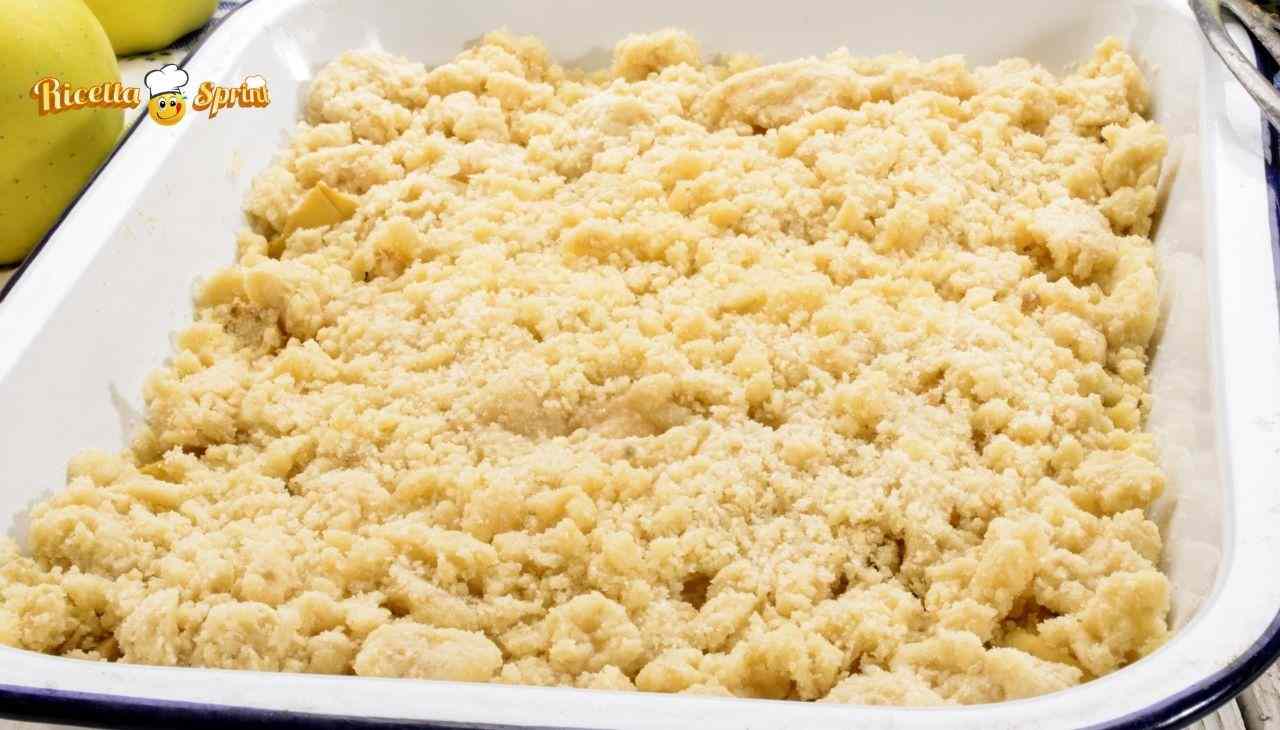 Crumble alle mele la vera ricetta inglese