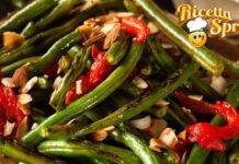 Fagiolini e peperoni alle mandorle un'alternativa sfiziosa alla classica ricetta