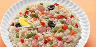 Insalata di riso con wurstel di zia Giusy il classico piatto estivo