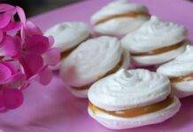 Meringhette al caremello mou