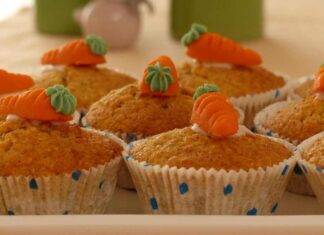 Muffin di arancia e carote