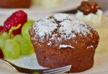 Muffin lamponi e orzo