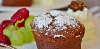 Muffin lamponi e orzo