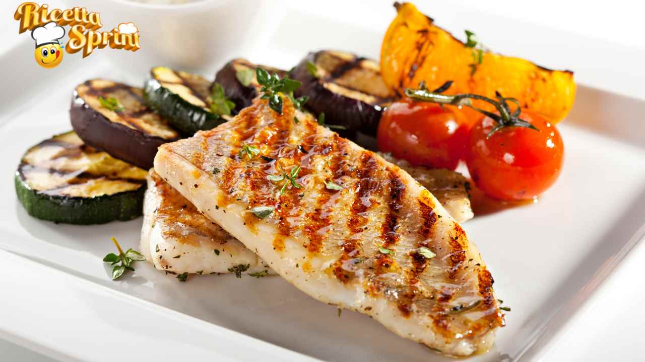 Pesce spada arrostito con verdure in soli 15 minuti la cena sarà servita!
